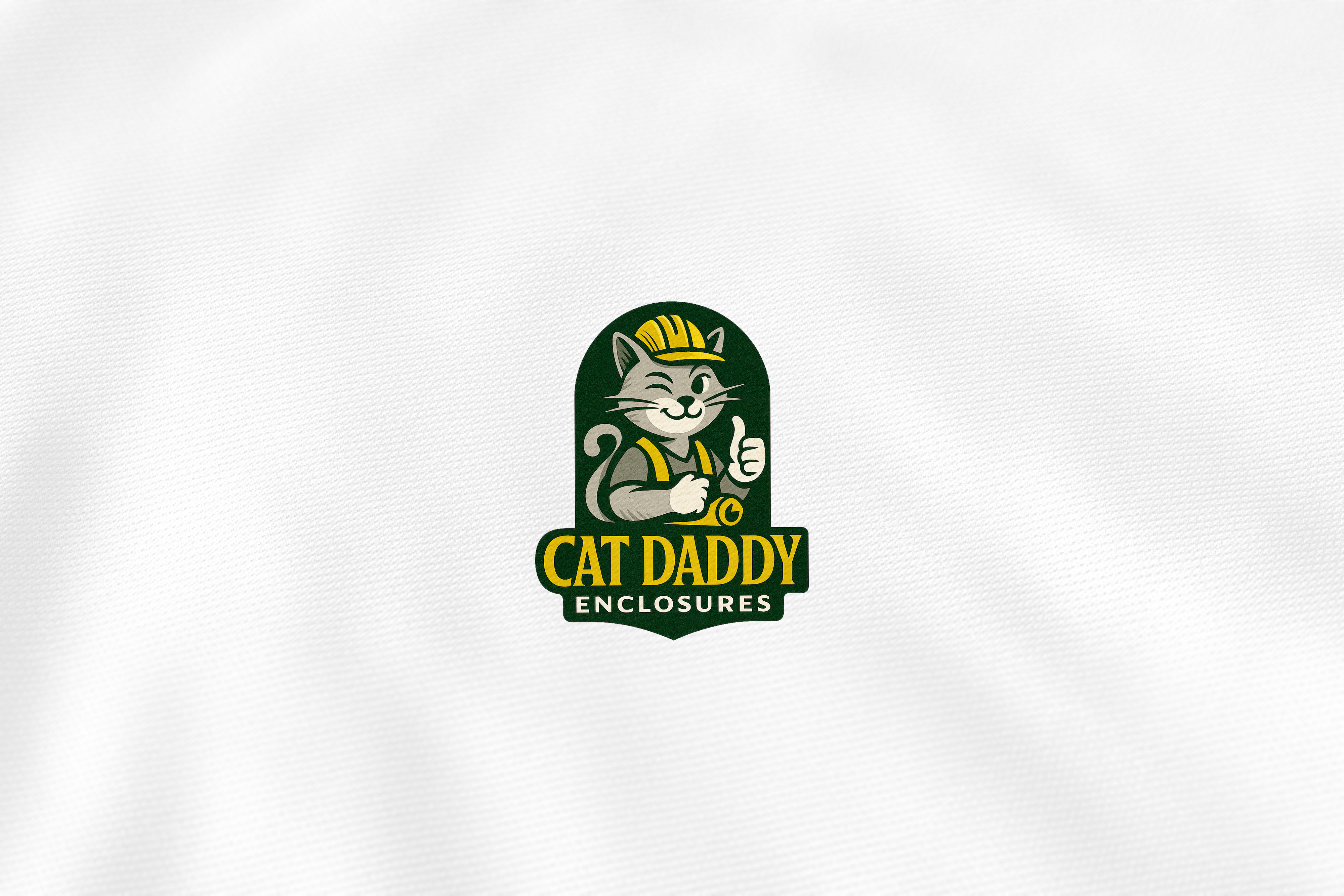 Diseño de Logo por Art Freak para Cat Daddy Enclosures | Diseño #35367618