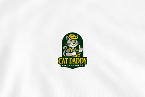 Diseño de Logo por Art Freak para Cat Daddy Enclosures | Diseño: #35367618