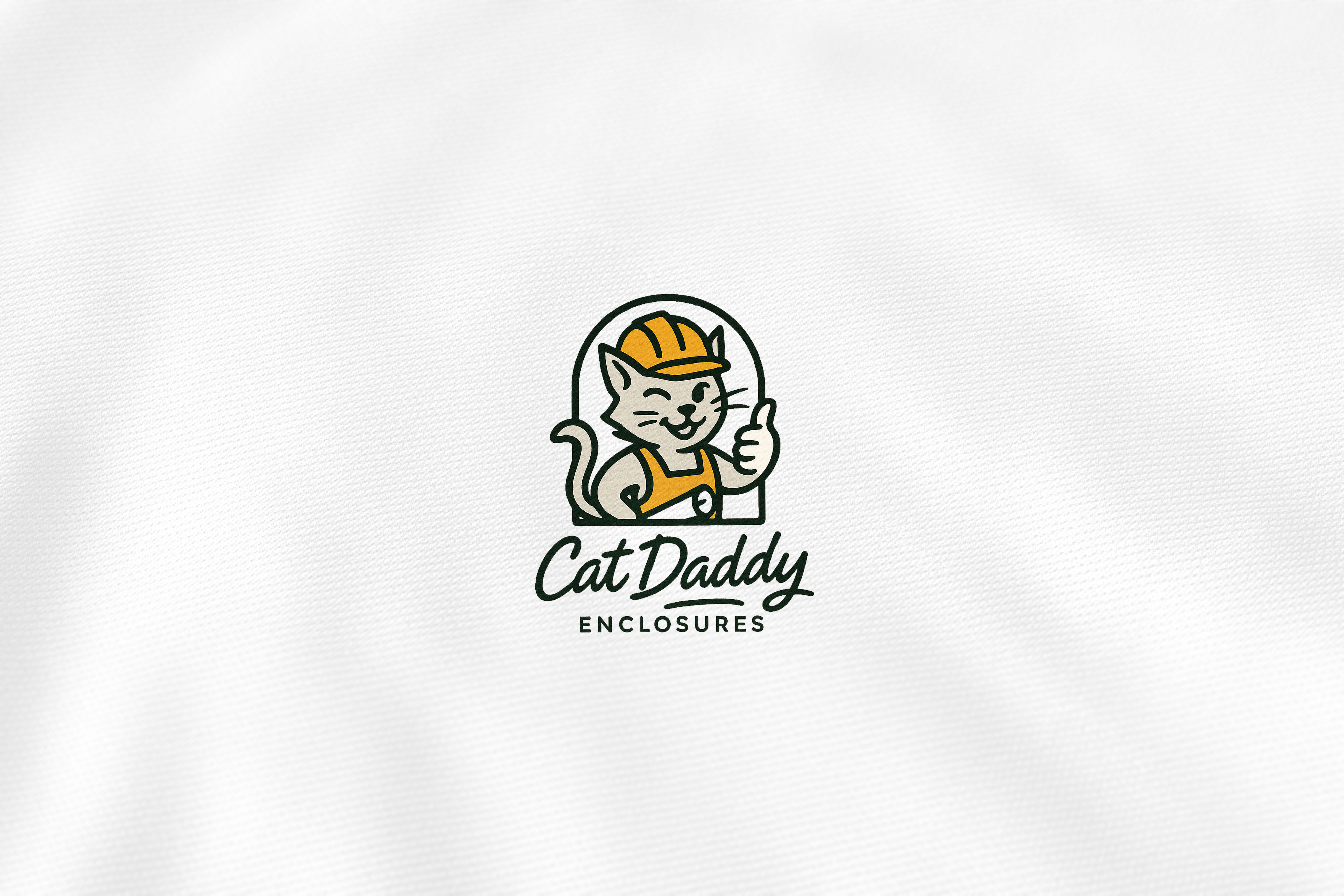 Logo Design by Art Freak for Cat Daddy Enclosures | Design #35367620