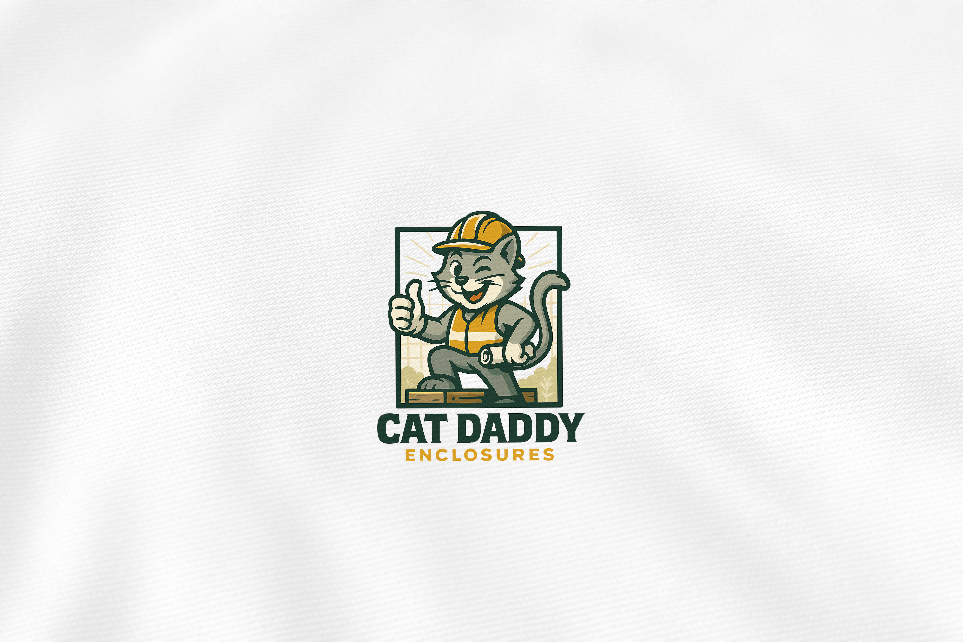 Logo Design by Art Freak for Cat Daddy Enclosures | Design #35367627
