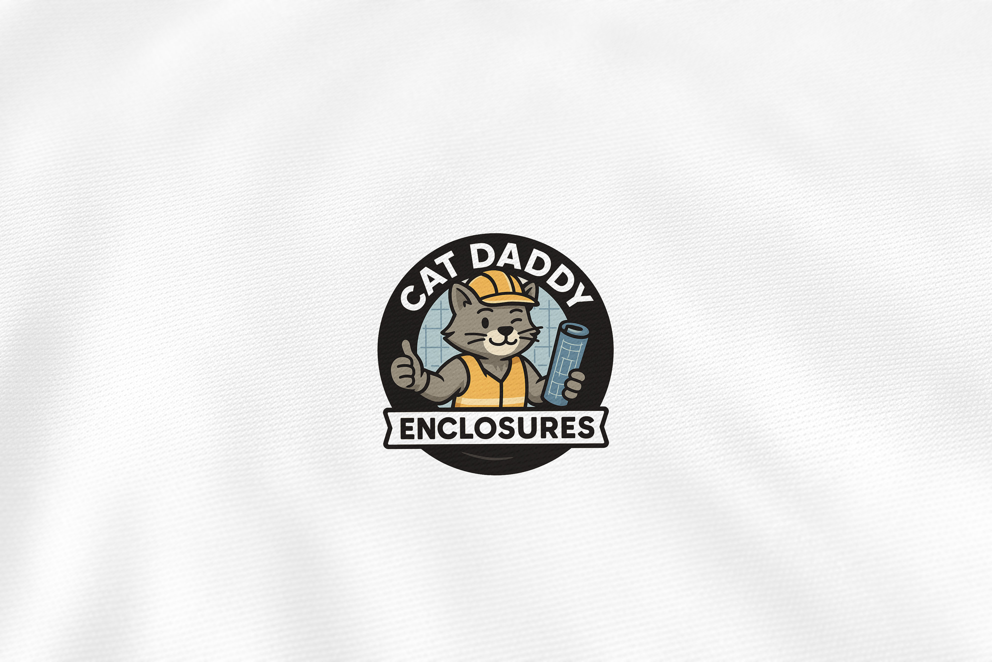 Diseño de Logo por Art Freak para Cat Daddy Enclosures | Diseño #35367628