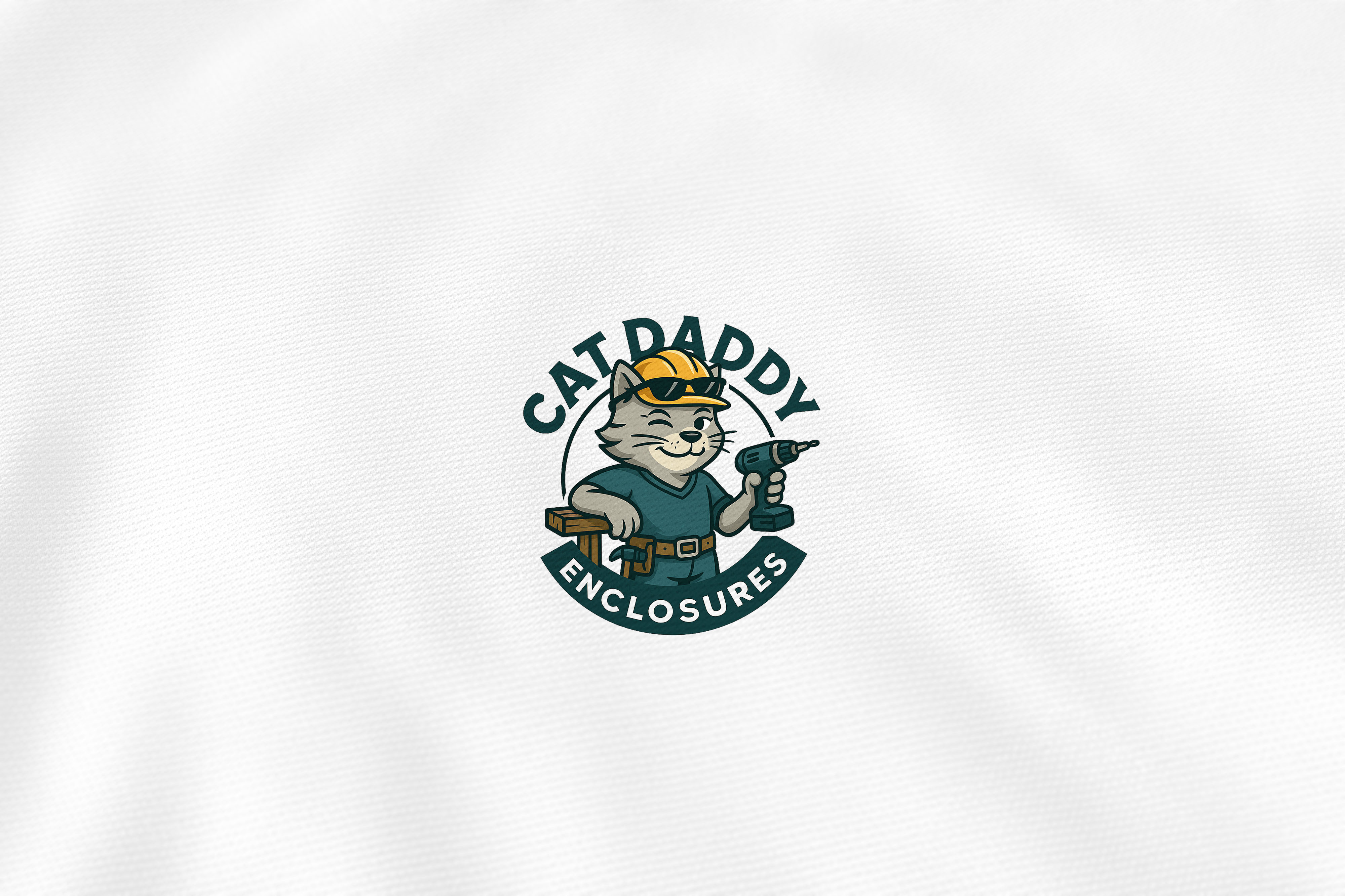 Diseño de Logo por Art Freak para Cat Daddy Enclosures | Diseño #35367630