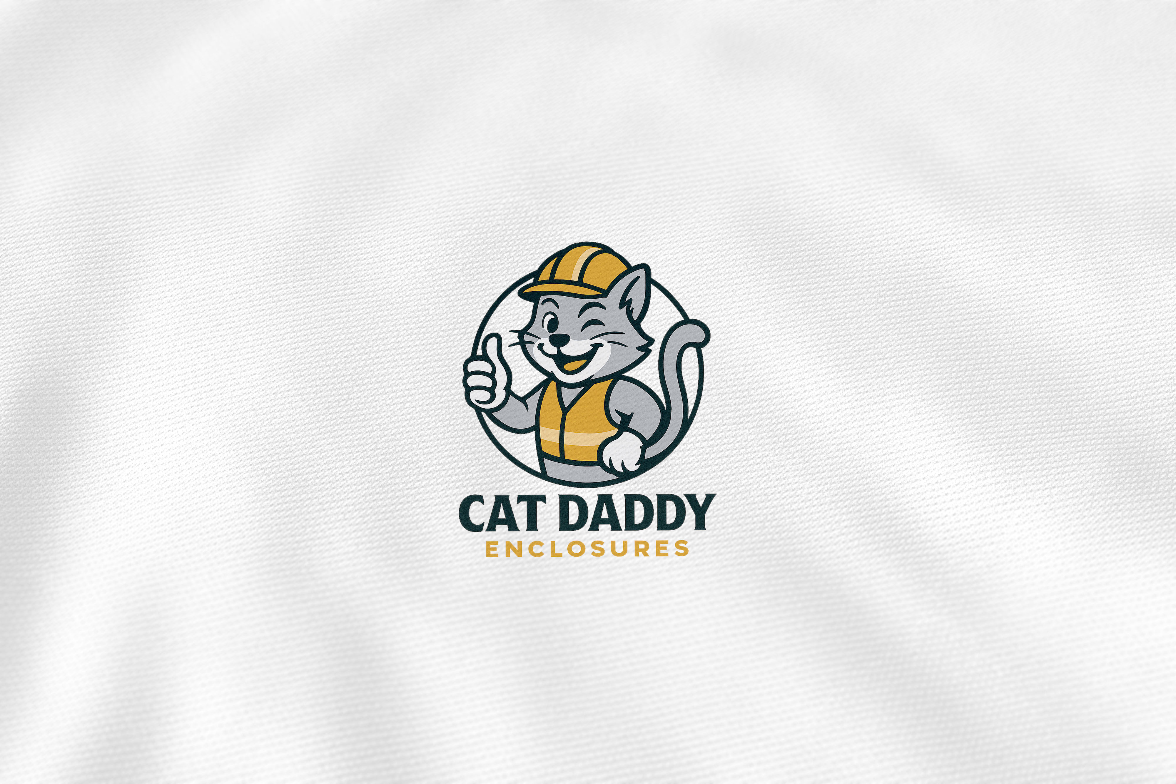 Diseño de Logo por Art Freak para Cat Daddy Enclosures | Diseño #35388582