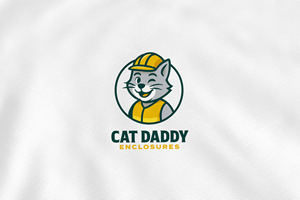 Diseño de Logo por Art Freak para Cat Daddy Enclosures | Diseño: #35388672