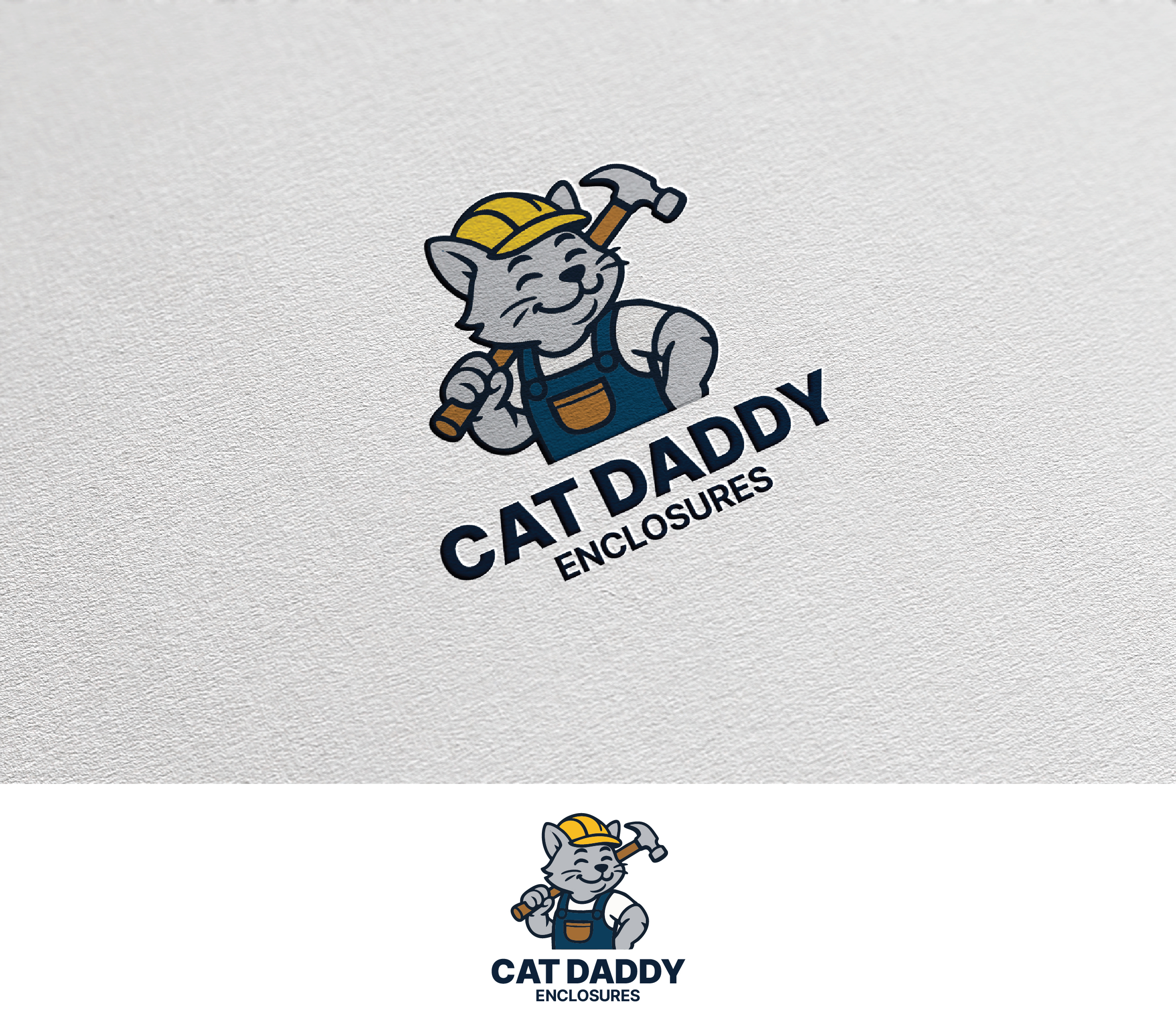 Design de Logo par Afsana_Hoque pour Cat Daddy Enclosures | Design #35386941