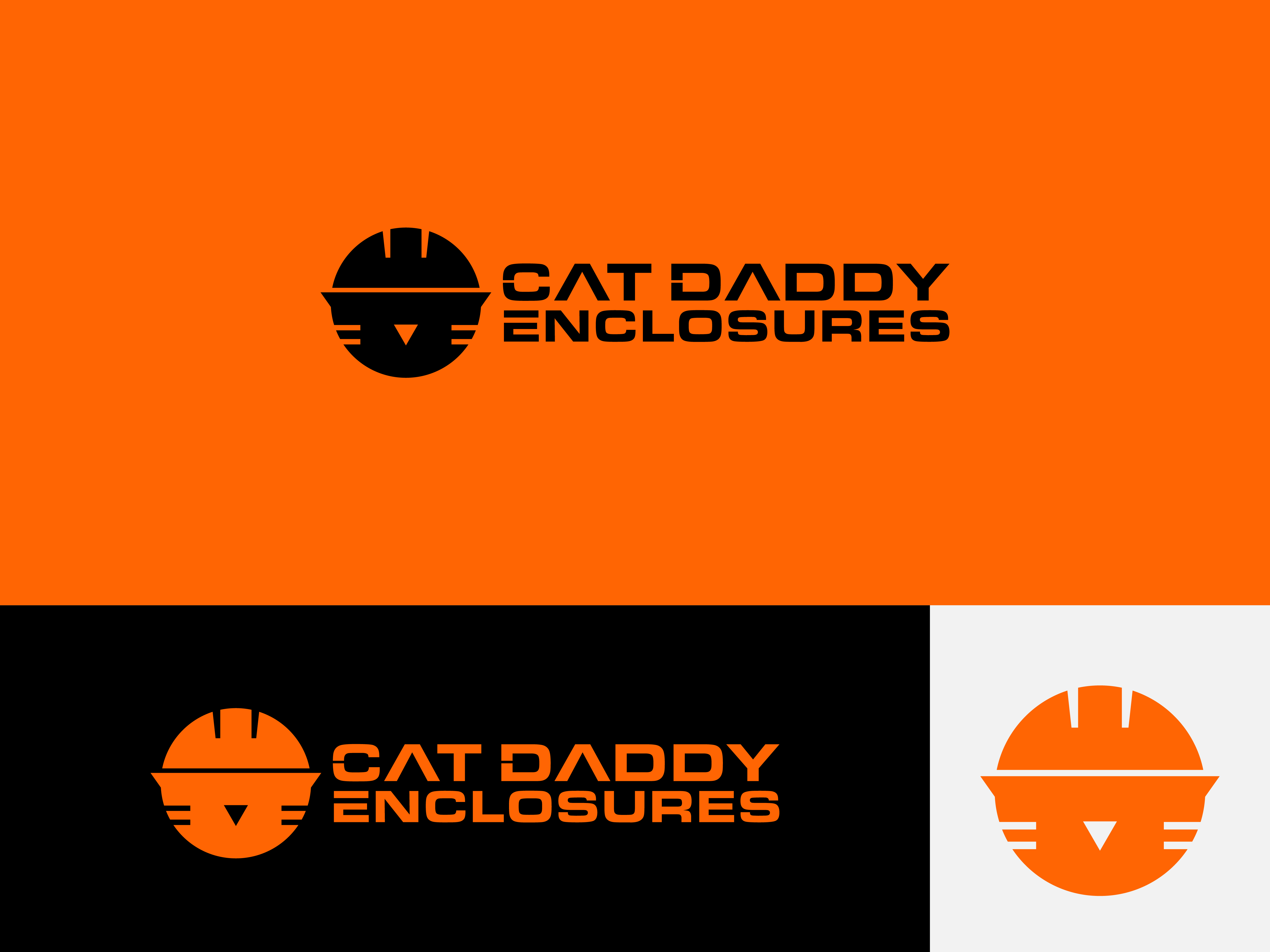 Logo Design by logospot studio for Cat Daddy Enclosures | Design #35438138