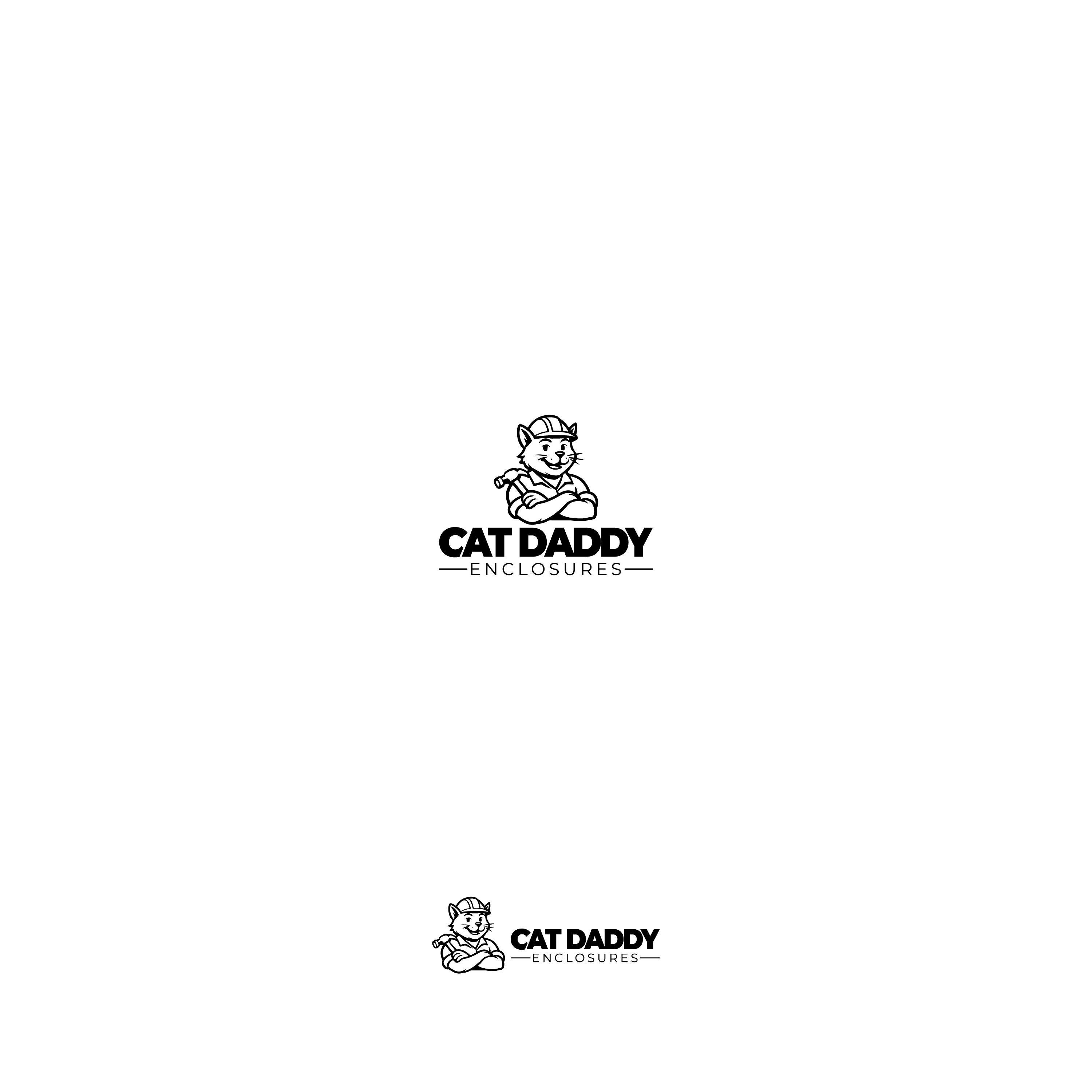 Logo Design by arcoalex for Cat Daddy Enclosures | Design #35363871