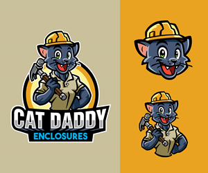 Design de Logo par GREATER DAN pour Cat Daddy Enclosures | Design : #35396162