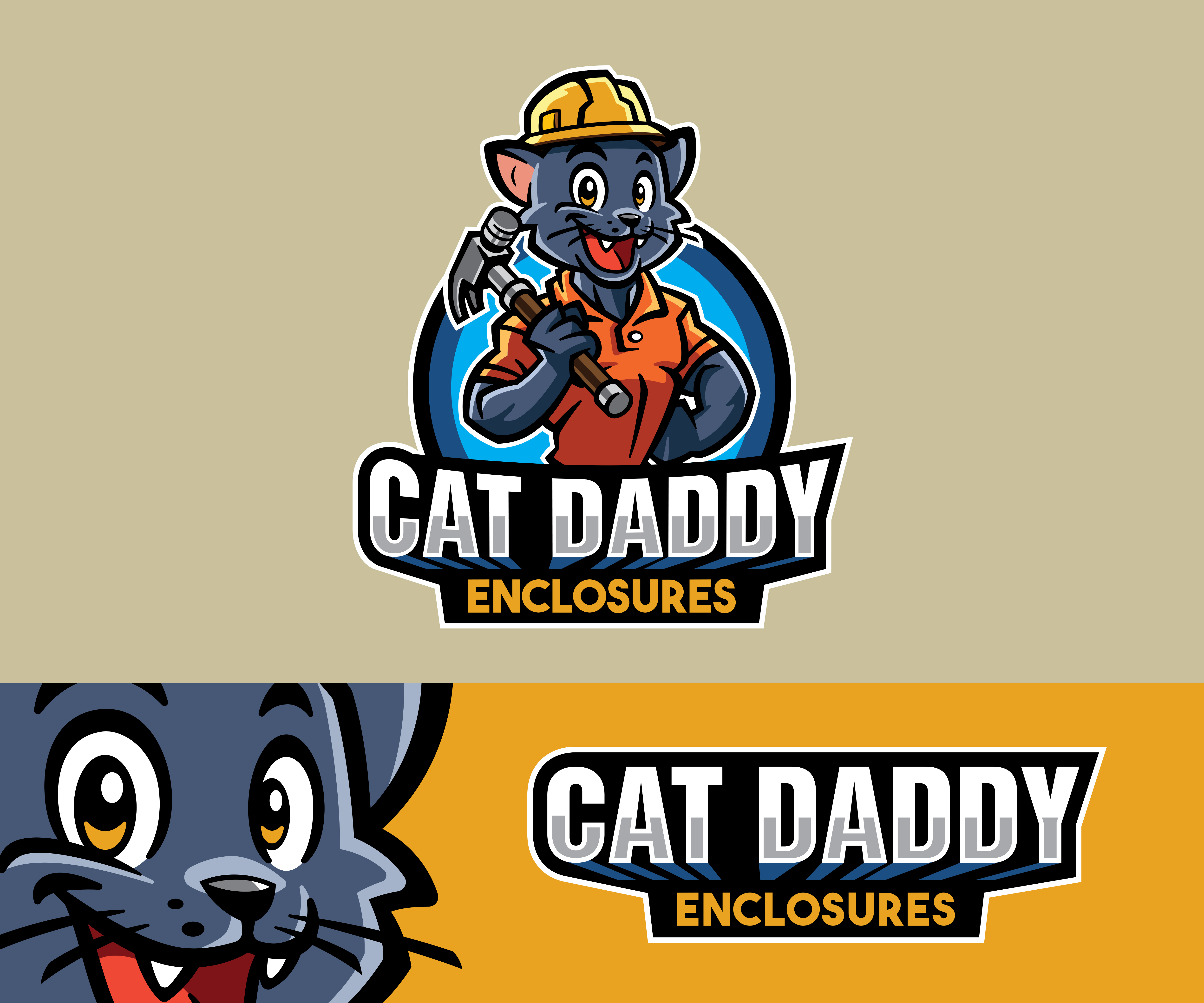 Design de Logo par GREATER DAN pour Cat Daddy Enclosures | Design #35401032