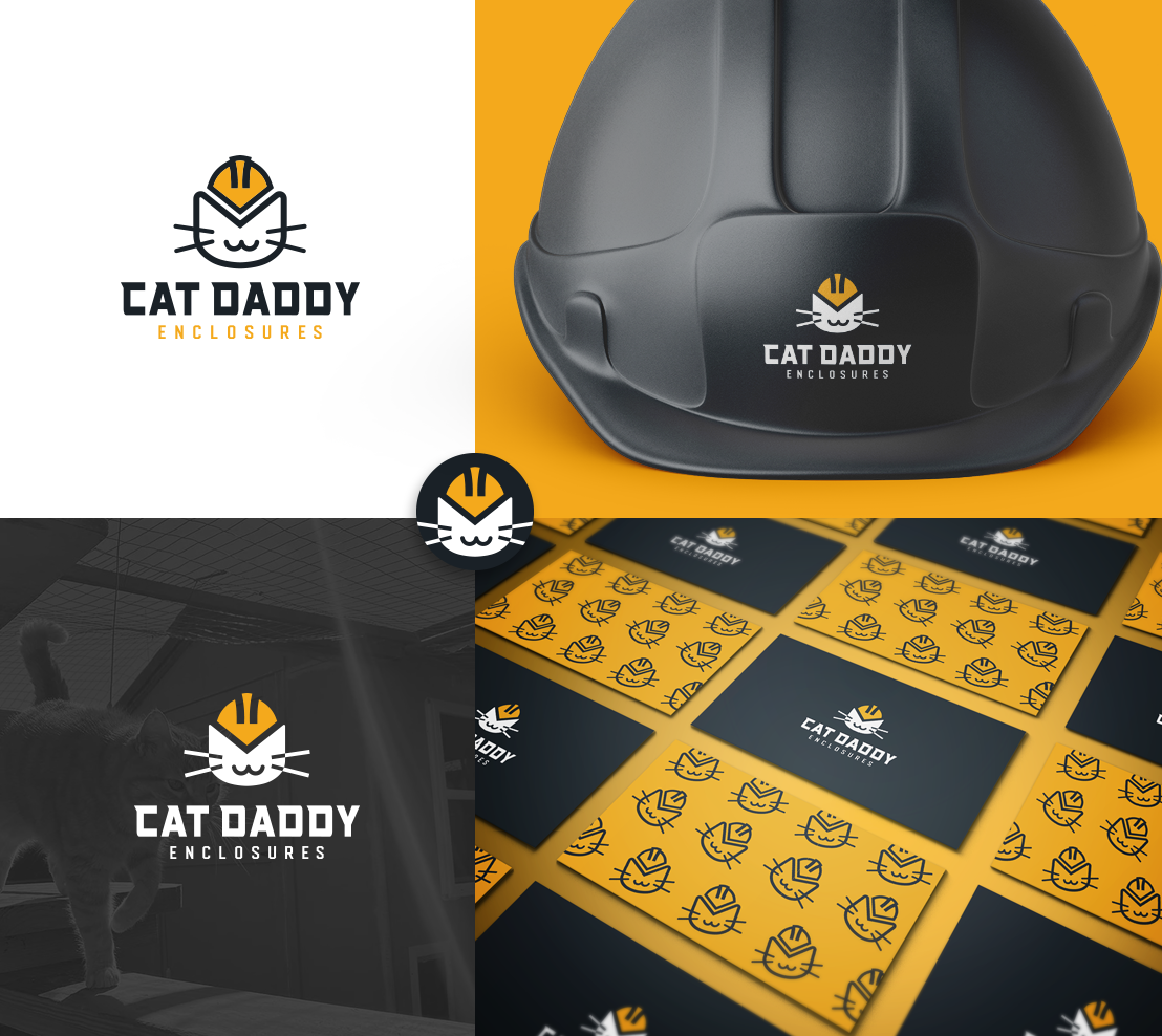 Logo Design by ivan for Cat Daddy Enclosures | Design #35453454