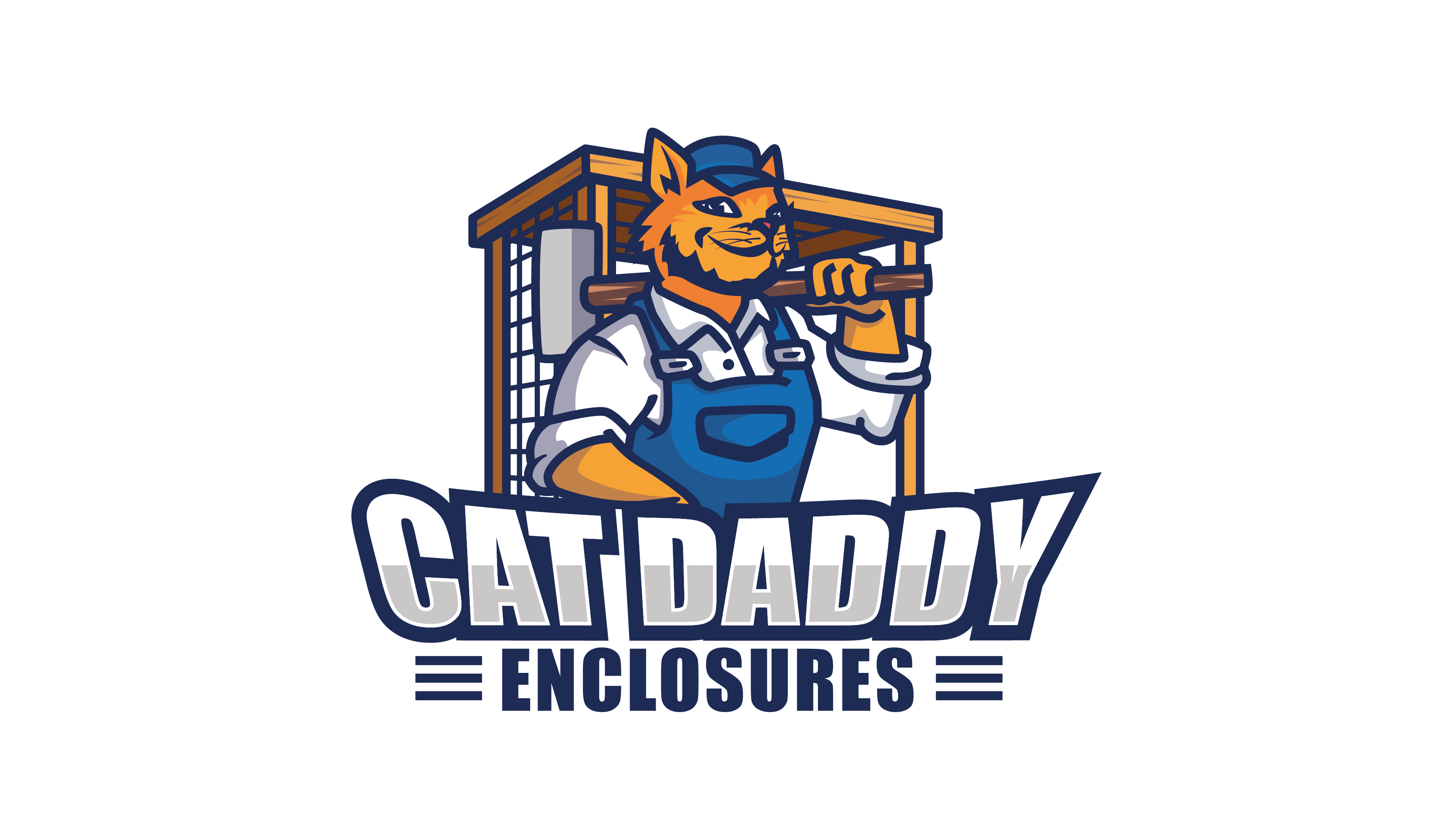 Diseño de Logo por Grafactory para Cat Daddy Enclosures | Diseño #35364277