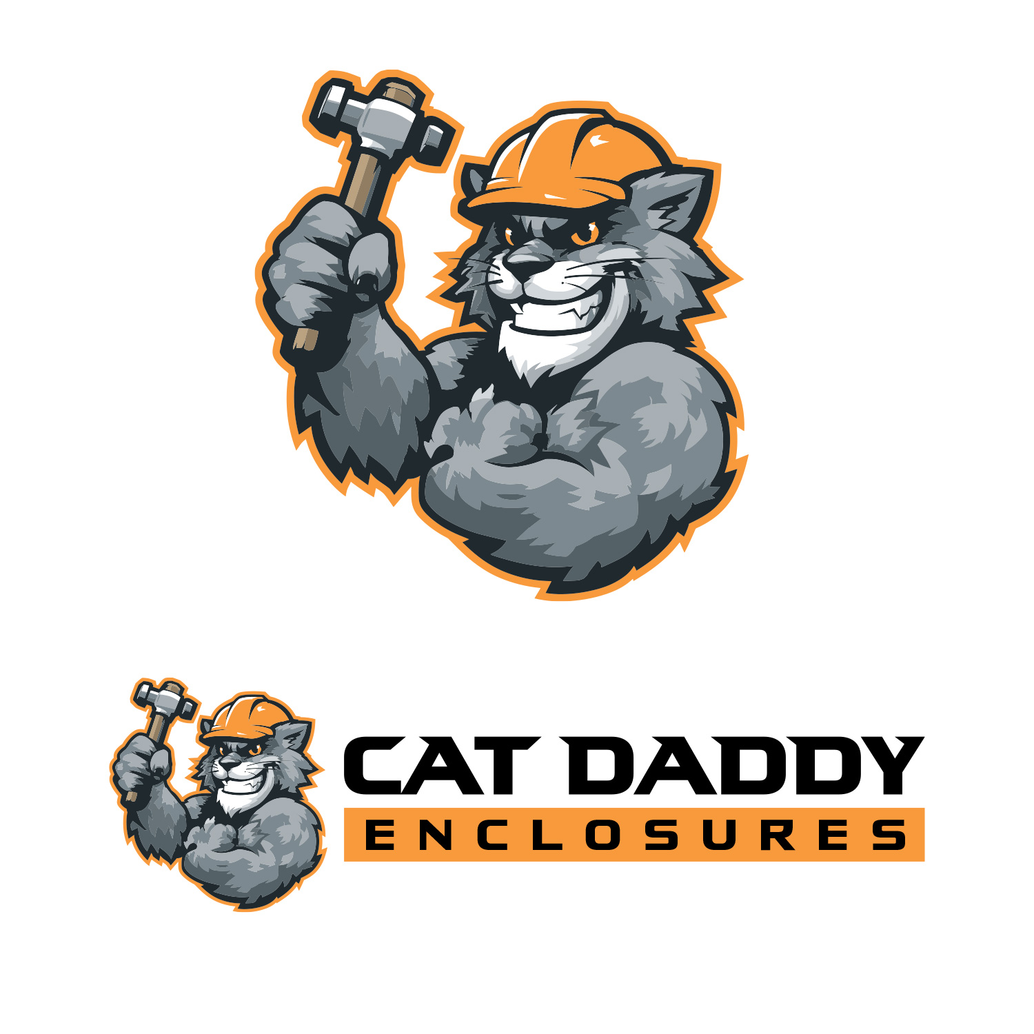 Diseño de Logo por Valtti Design para Cat Daddy Enclosures | Diseño #35382888