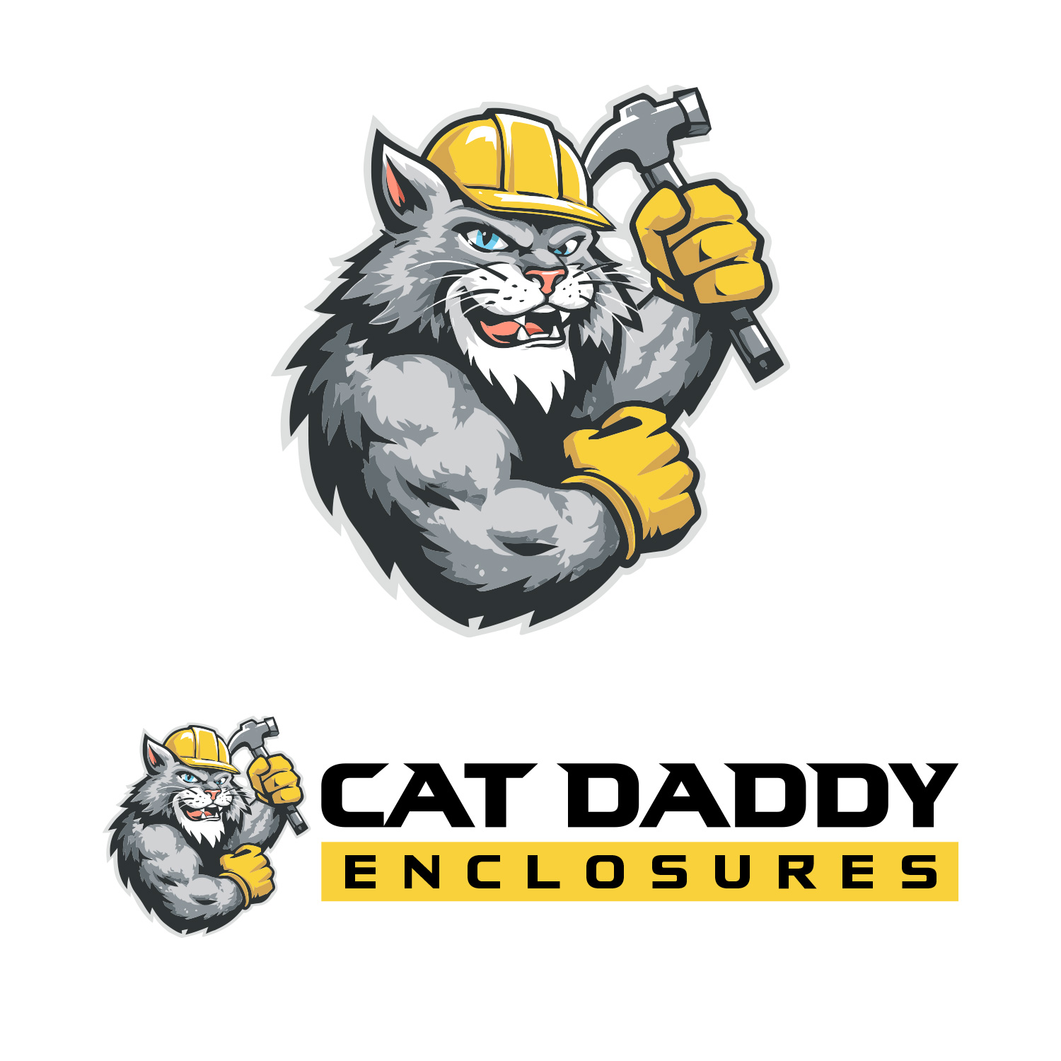 Diseño de Logo por Valtti Design para Cat Daddy Enclosures | Diseño #35384548
