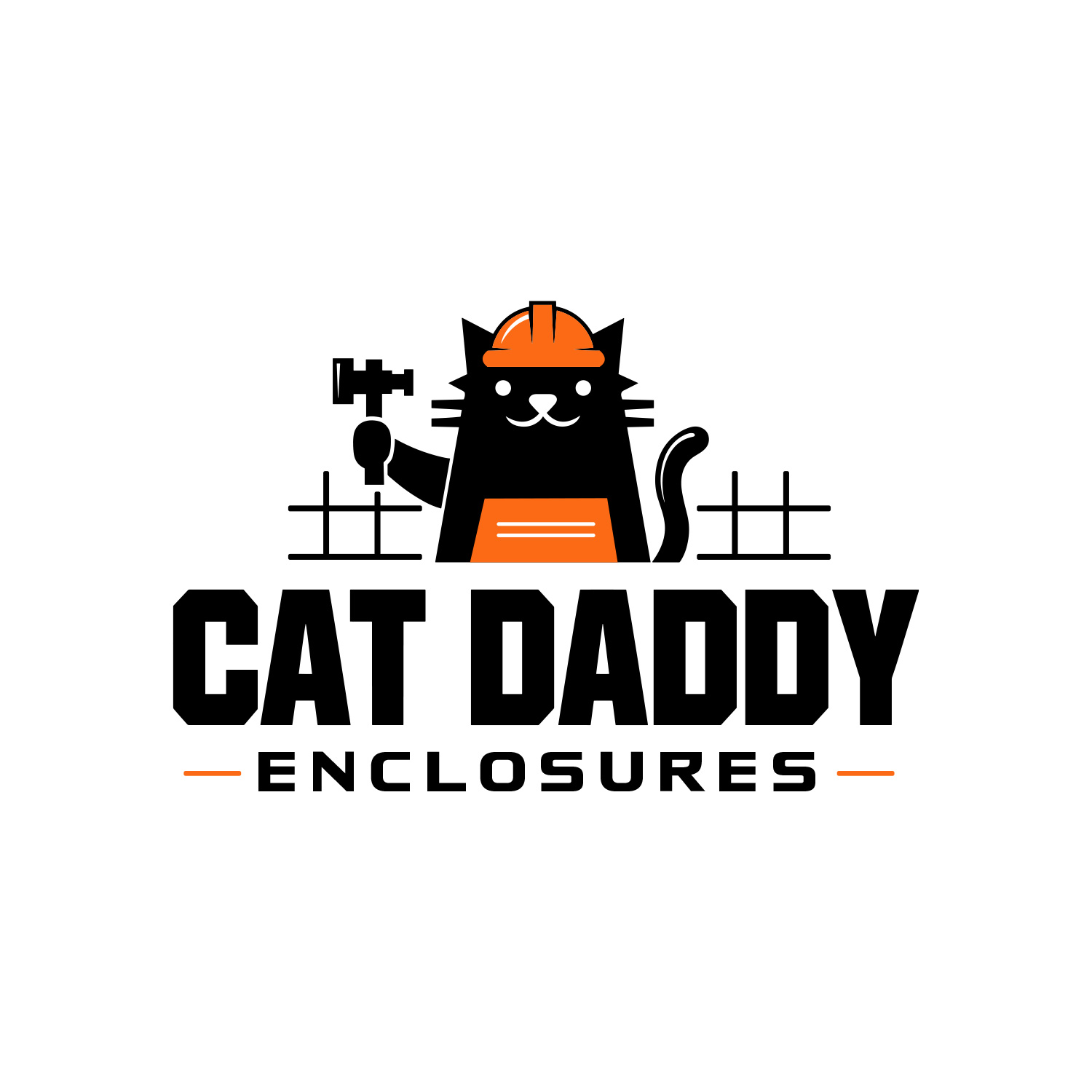 Logo Design by Valtti Design for Cat Daddy Enclosures | Design #35408180