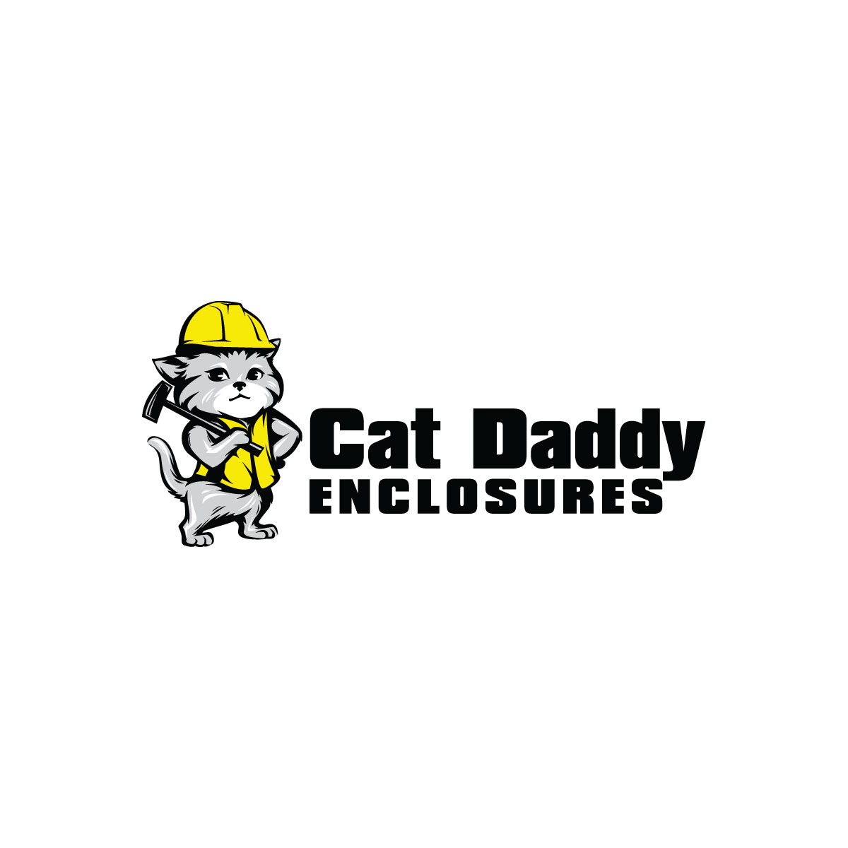 Logo Design by prodesigns99 for Cat Daddy Enclosures | Design #35360221