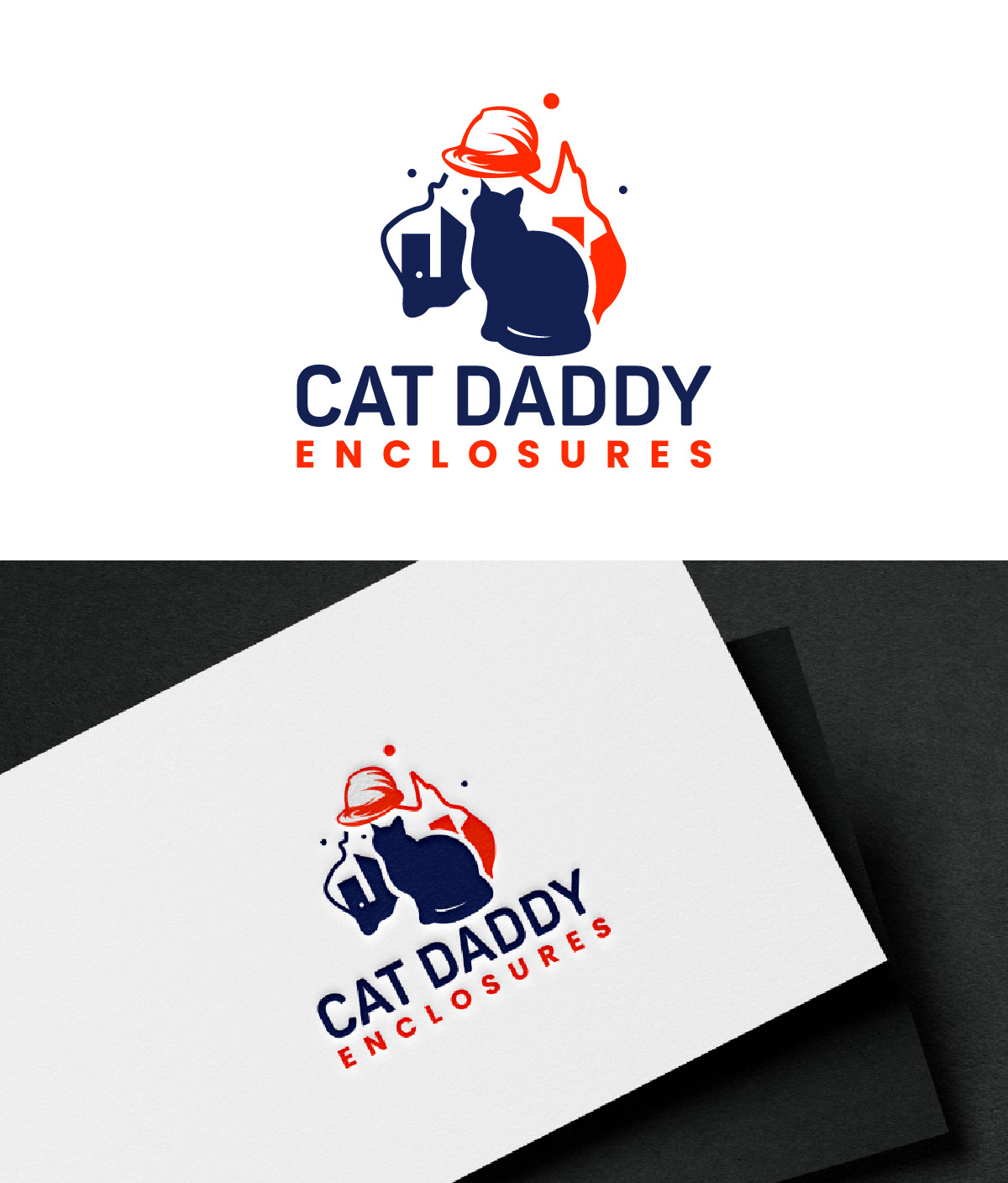 Diseño de Logo por fly  design para Cat Daddy Enclosures | Diseño #35359798