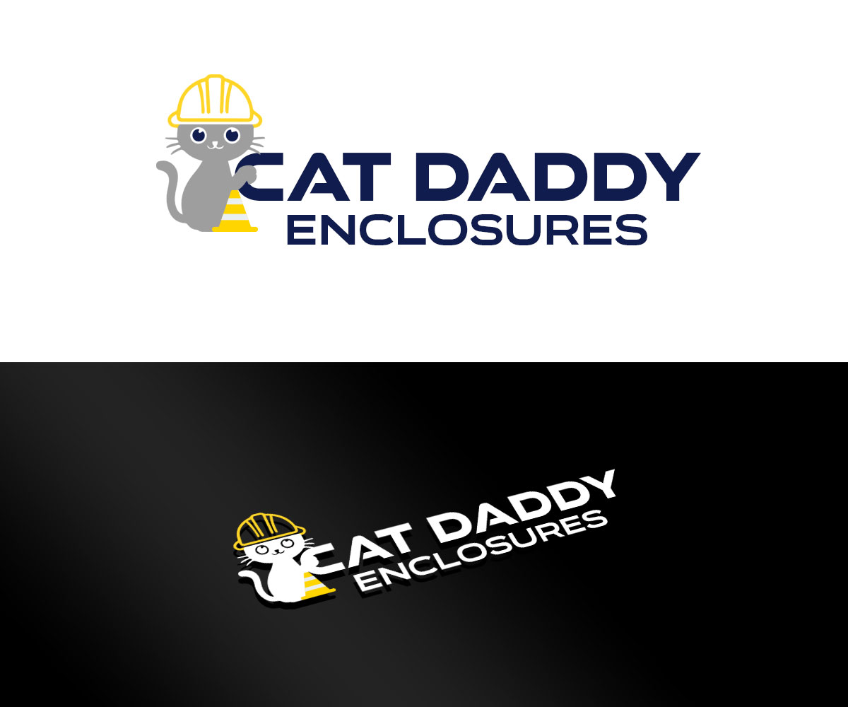 Logo Design by rainbowmagic2017 for Cat Daddy Enclosures | Design #35357587