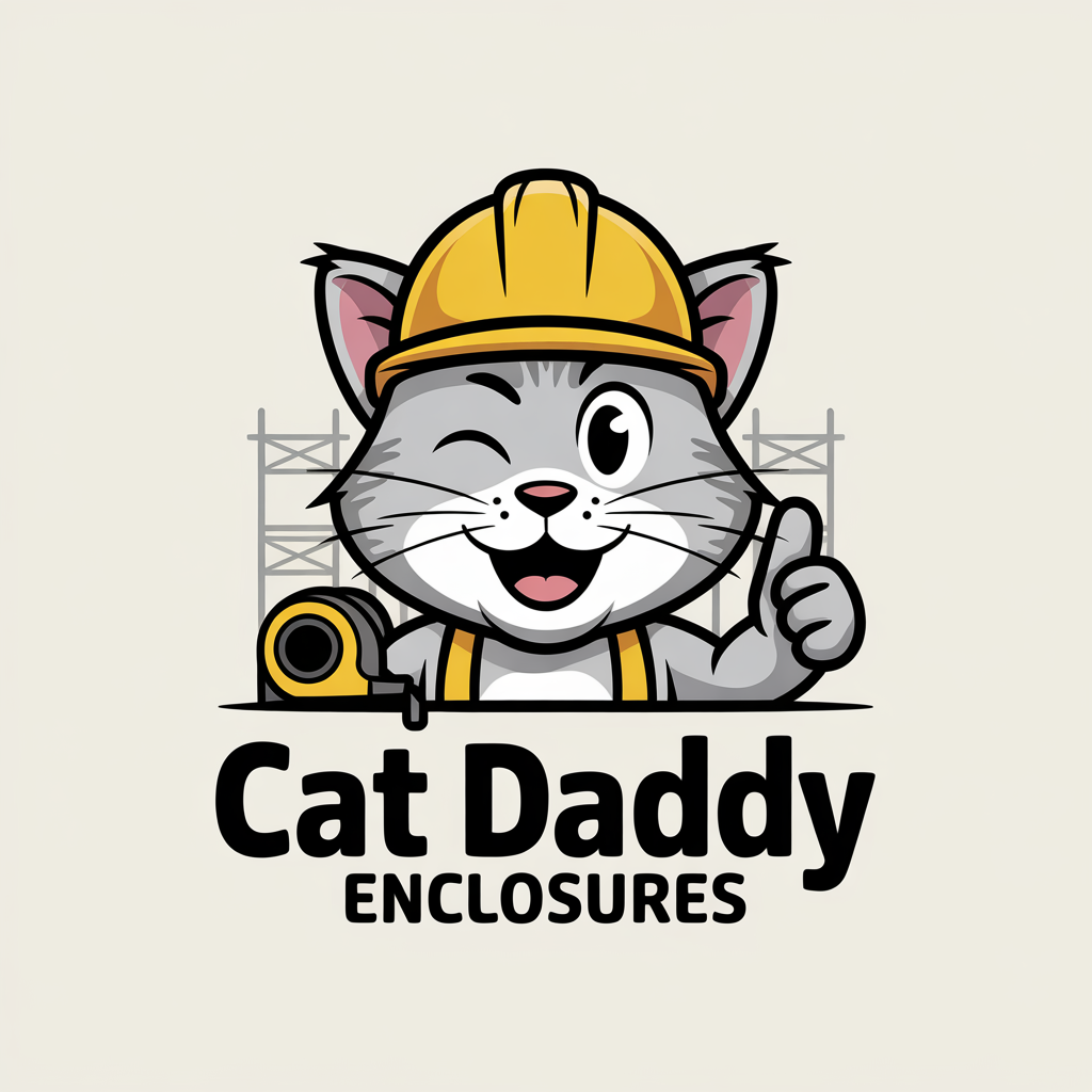 Logo Design by Amaira,s Creation for Cat Daddy Enclosures | Design #35361491
