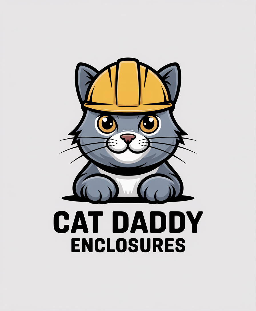 Logo Design by logopondss for Cat Daddy Enclosures | Design #35395020