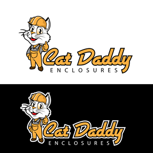 Logo Design by GODDREAMCREATION for Cat Daddy Enclosures | Design #35380958