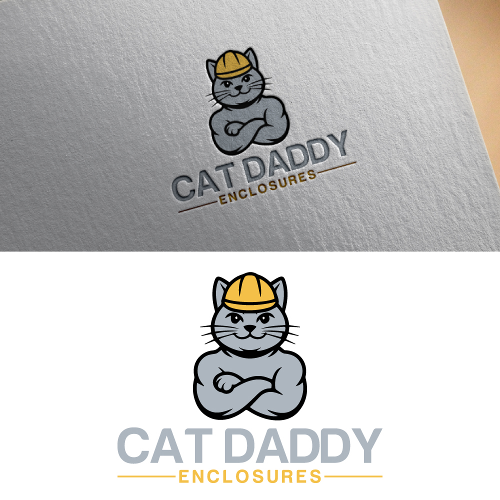 Logo Design by Dior design for Cat Daddy Enclosures | Design #35369446