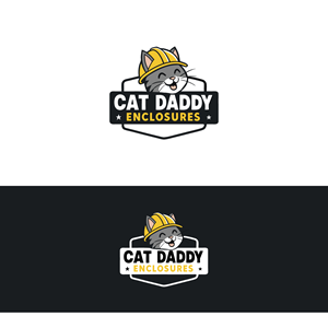 Logo Design by Haja_H2 for Cat Daddy Enclosures | Design: #35357502
