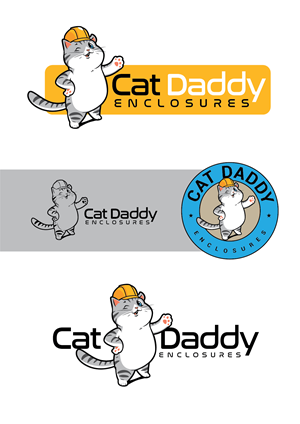 Logo Design by ally designs for Cat Daddy Enclosures | Design #35360809