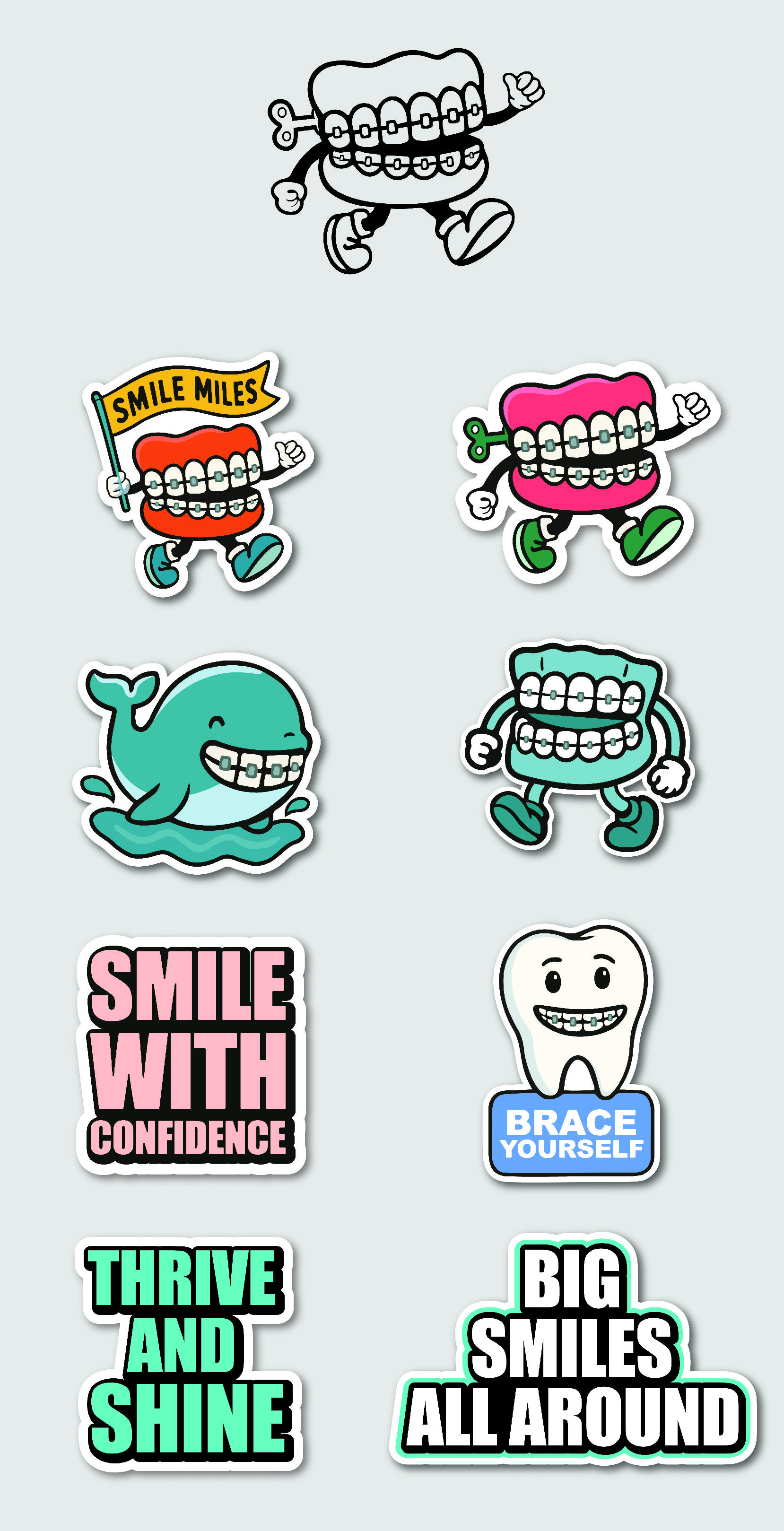 Diseño Gráfico por Ali Hamza45 para Bellamy Orthodontics | Diseño #35405129