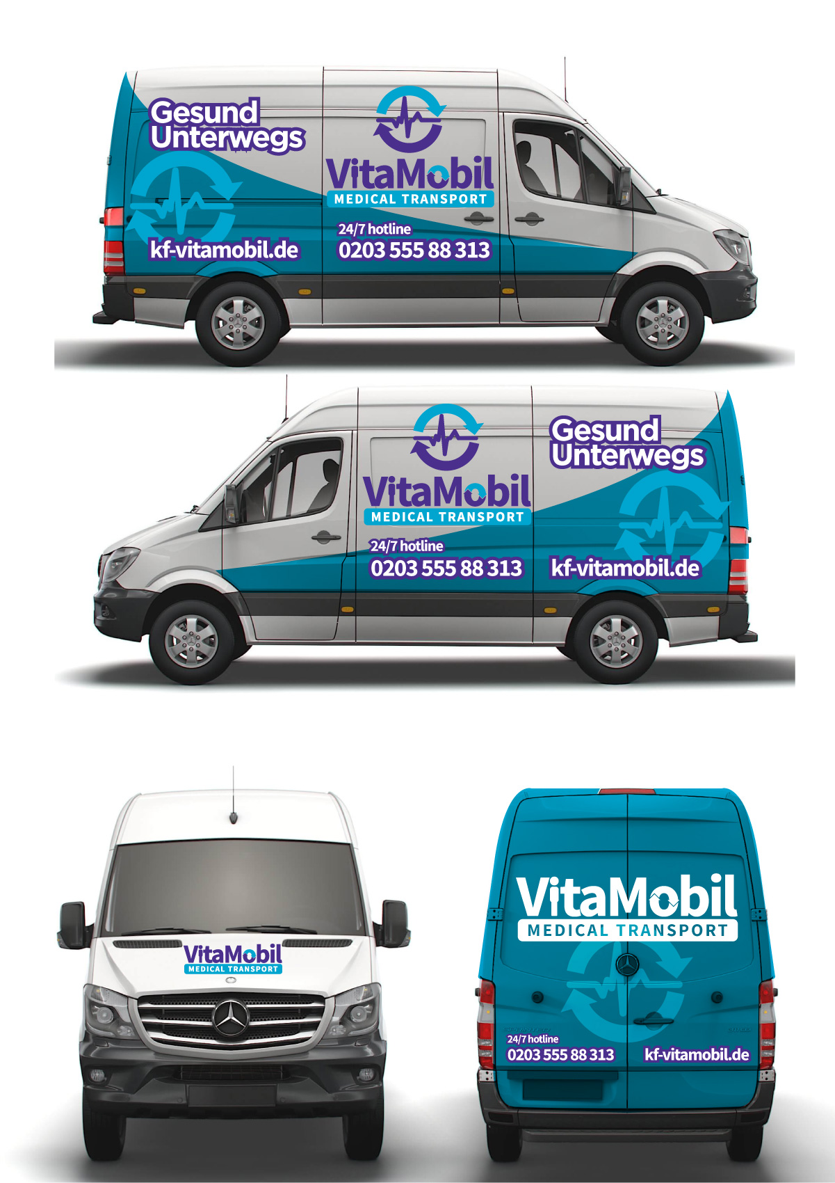 Diseño de Logo por Sergio Coelho para Krankenfahrten Nord GmbH | Diseño #35365650