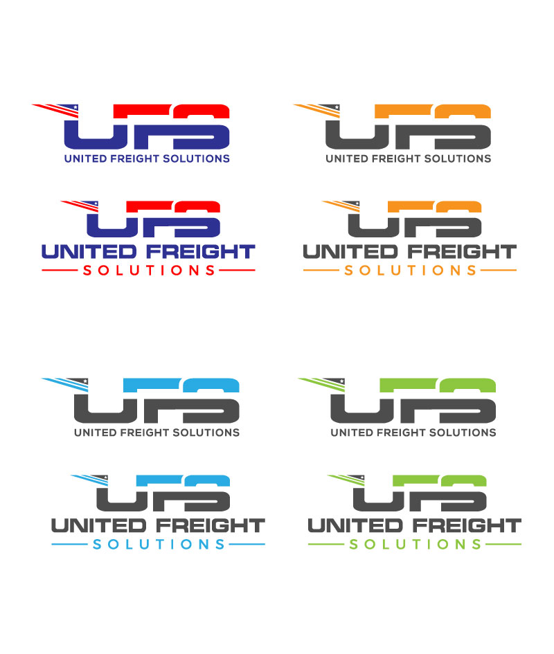 Logo Design by Cliping_path for United Freight Solutions  | Design #35371320