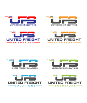 Logo Design by Cliping_path for United Freight Solutions  | Design: #35371320