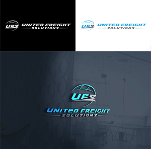 Logo Design by RA-bica for United Freight Solutions  | Design: #35364327