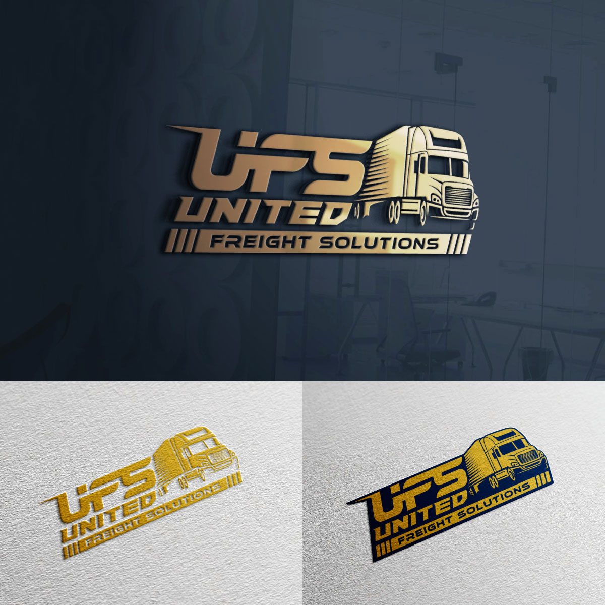 Diseño de Logo por Suvendu.S para United Freight Solutions  | Diseño #35366375