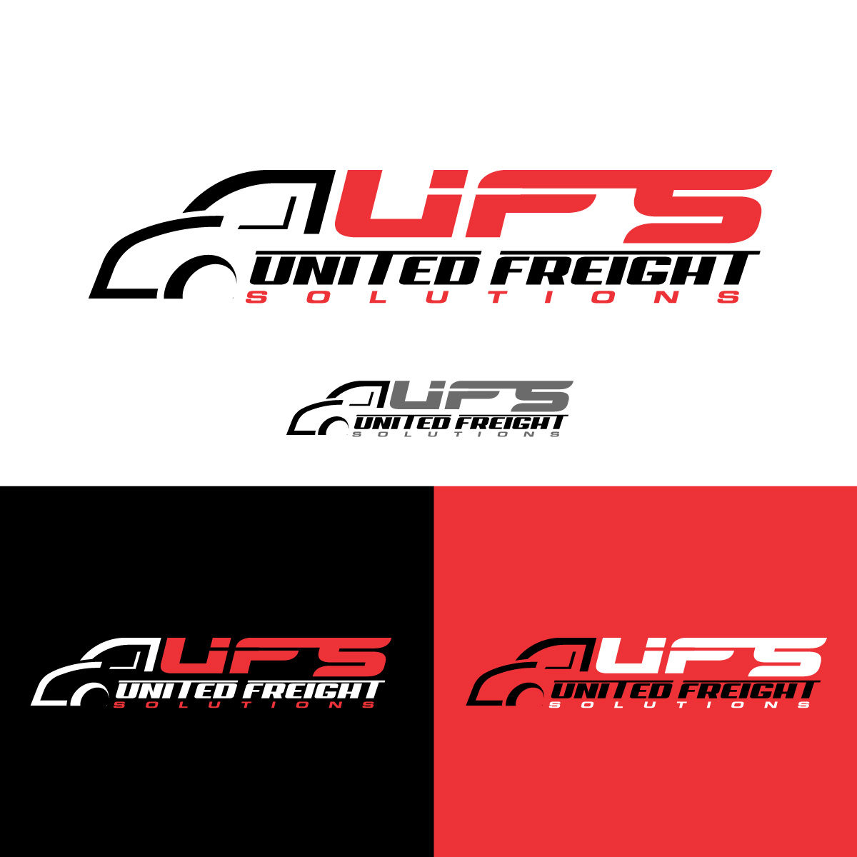 Logo Design by Suvendu.S for United Freight Solutions  | Design #35366720