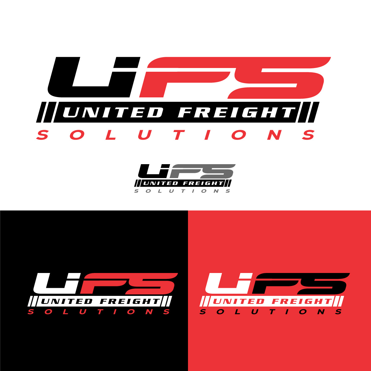 Logo-Design von Suvendu.S für United Freight Solutions  | Design #35366721