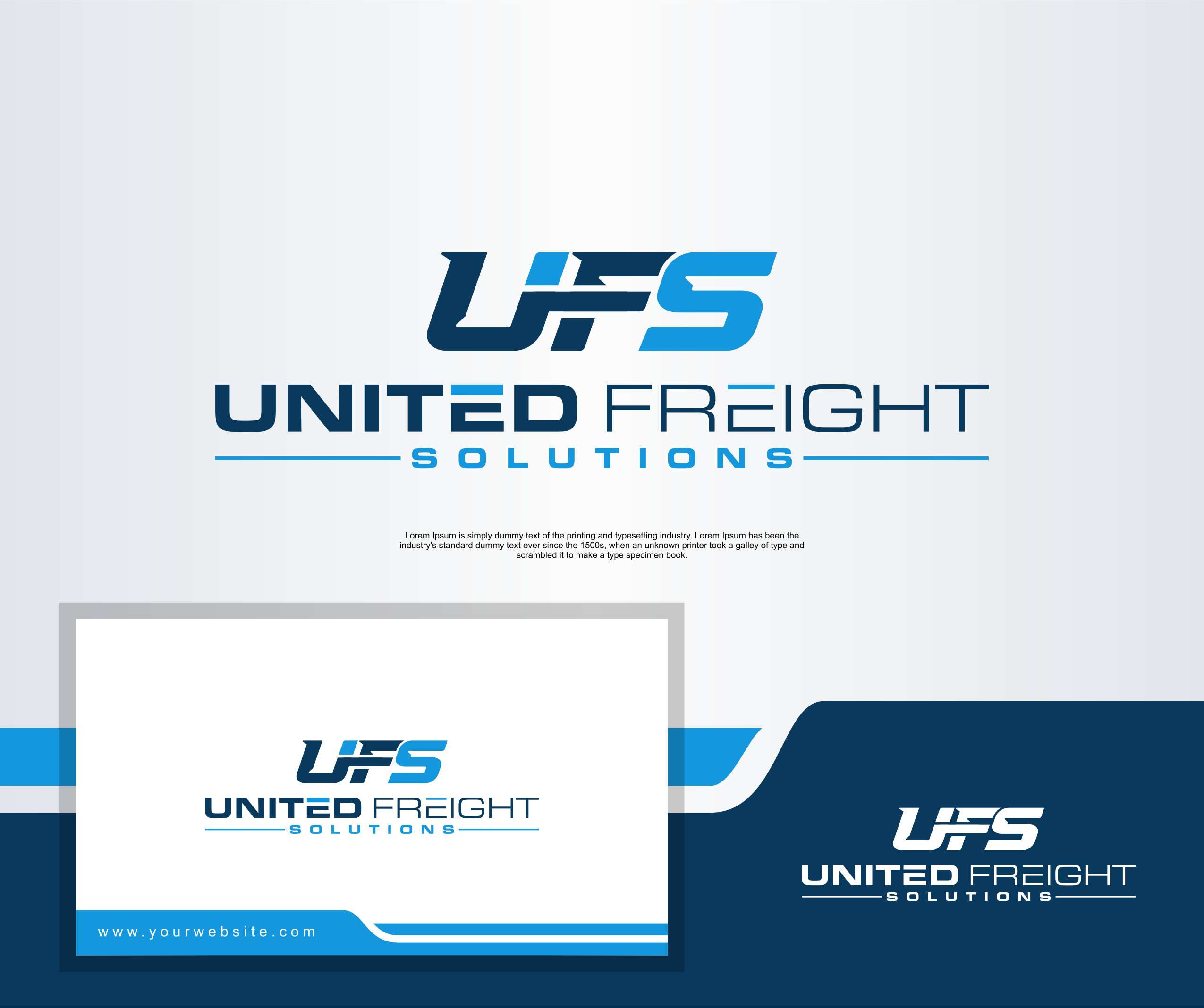 Logo-Design von element2 für United Freight Solutions  | Design #35361570