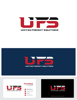 Logo Design by Deziners Zone for United Freight Solutions  | Design: #35373313