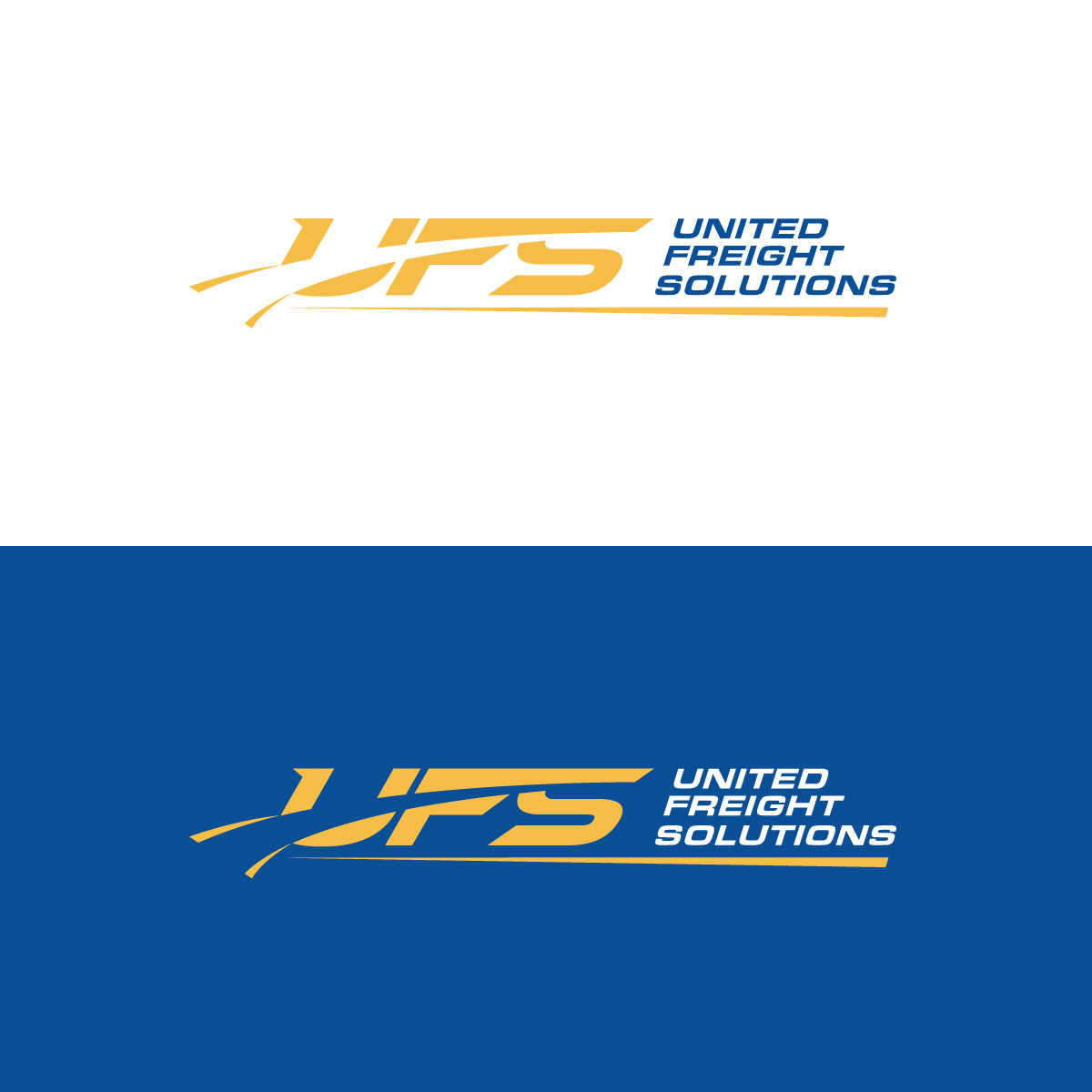 Logo Design by prodesigns99 for United Freight Solutions  | Design #35365370