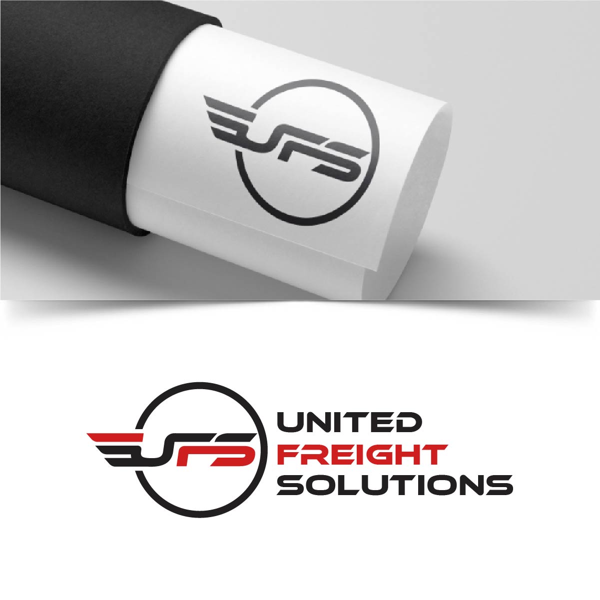 Logo Design by fly  design for United Freight Solutions  | Design #35365552
