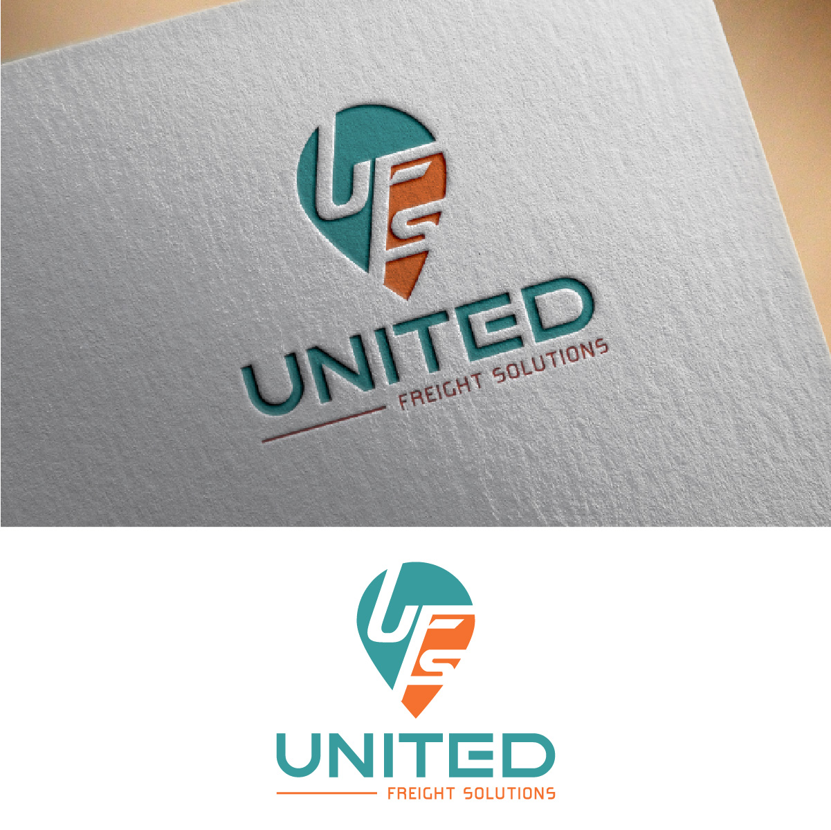 Logo Design by fly  design for United Freight Solutions  | Design #35365571