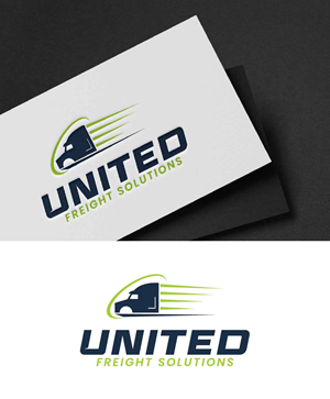 Logo Design by fly  design for United Freight Solutions  | Design: #35365573