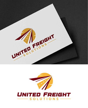 Logo Design by fly  design for United Freight Solutions  | Design: #35365575