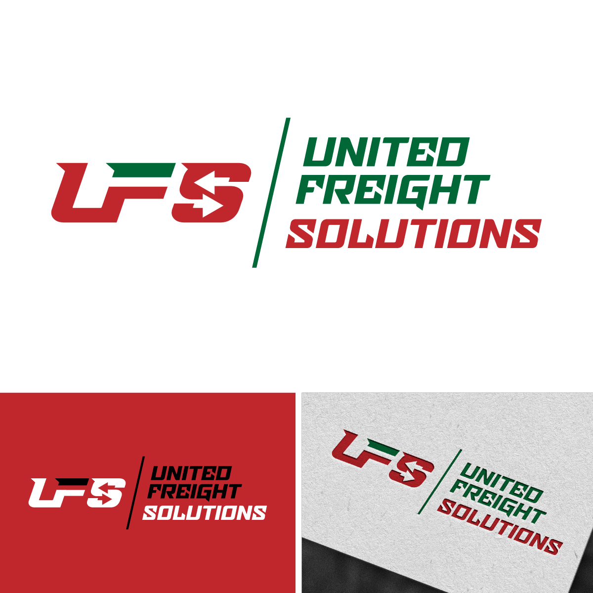 Logo Design by DesignLima for United Freight Solutions  | Design #35366204