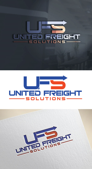 Logo Design by AB design ..... for United Freight Solutions  | Design: #35364724