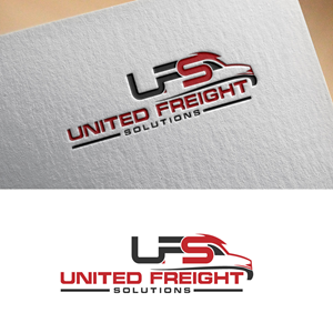 Logo Design by Fürstenberg design for United Freight Solutions  | Design: #35373057