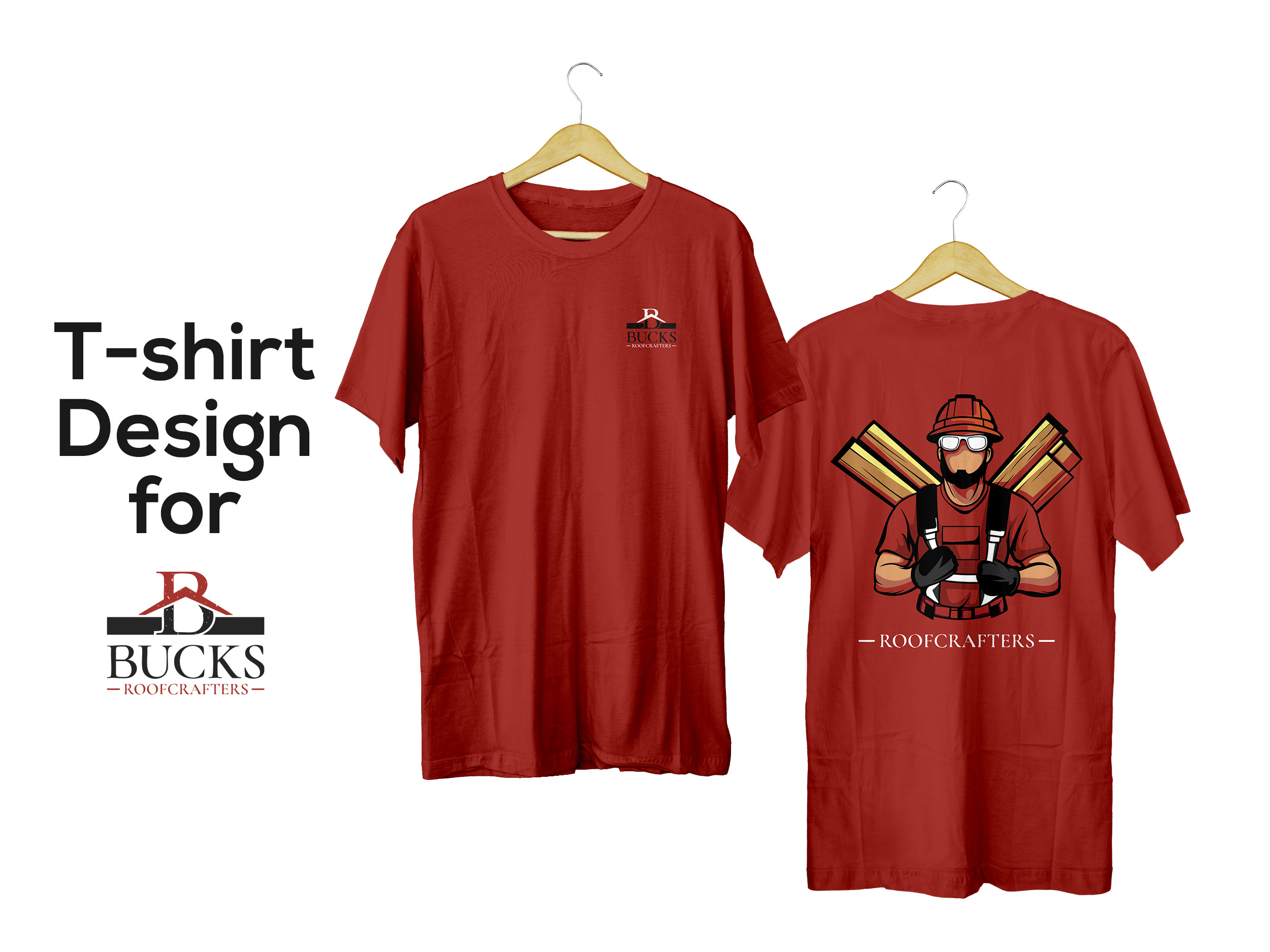 Design de T-shirt par JanuXart pour woodsmith construction,llc | Design #35363723