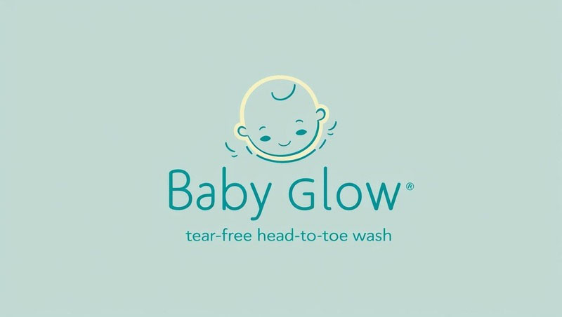 Label Design by Dezingo Studio™ for Baby Glow | Design #35370516