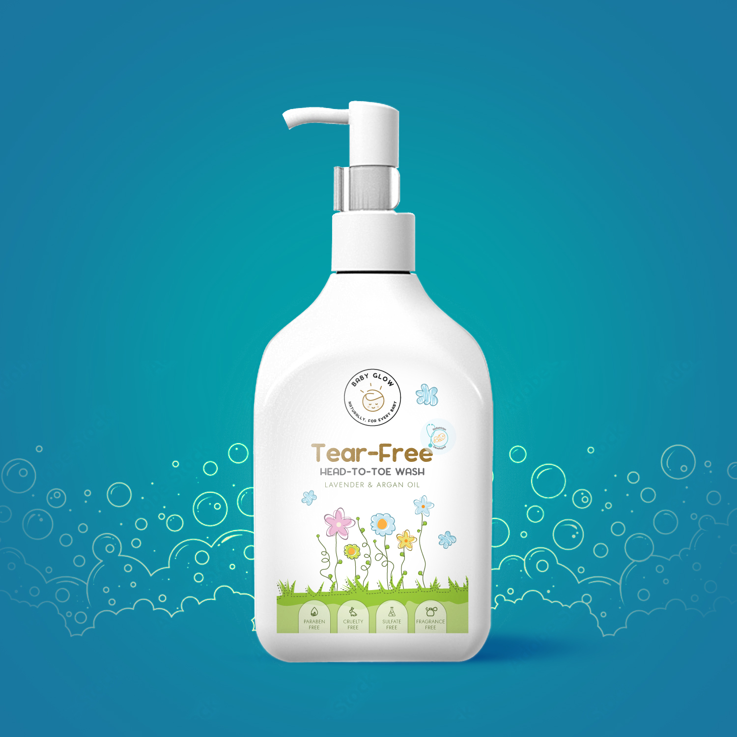 Design Étiquette par Dhimant Maloo pour Baby Glow | Design #35367517