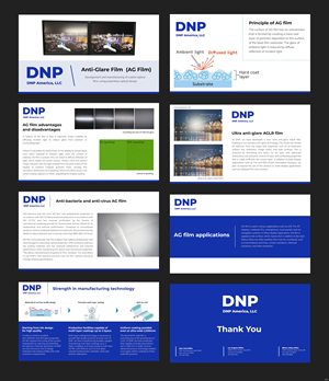 PowerPoint Design by pb for SUN-WA TECNOS AMERICA, INC. | Design: #35367125