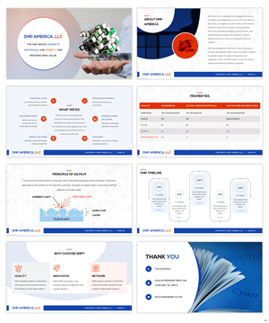 PowerPoint Design by pb for SUN-WA TECNOS AMERICA, INC. | Design: #35367129